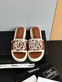 Шлепанцы Женские Chanel 492059