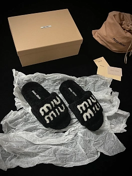 Тапочки Женские Miu Miu 189639