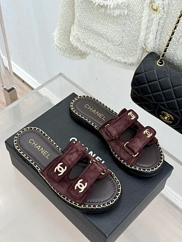 Шлепанцы Женские Chanel 1885764