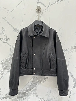 Кожаные Куртки И Дублёнки Женские Saint Laurent 4777766