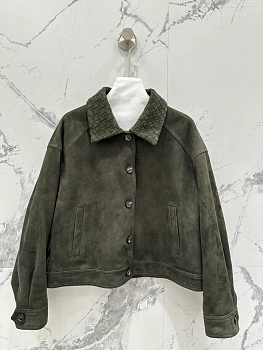 Кожаные Куртки И Дублёнки Женские Bottega Veneta 5066104