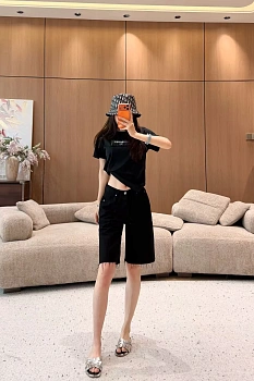 Шорты Женские Saint Laurent 12945591