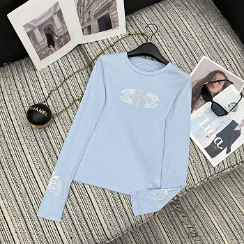 Лонгсливы Женские Chrome Hearts 1229371