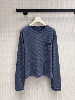 Лонгсливы Женские Miu Miu 13478786