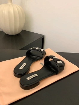 Шлепанцы Женские Miu Miu 31099
