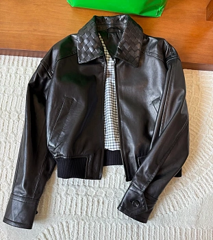 Кожаные Куртки И Дублёнки Женские Bottega Veneta 2260956