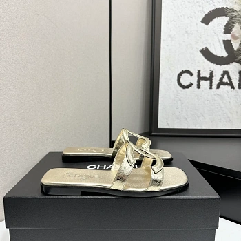 Шлепанцы Женские Chanel 11579304