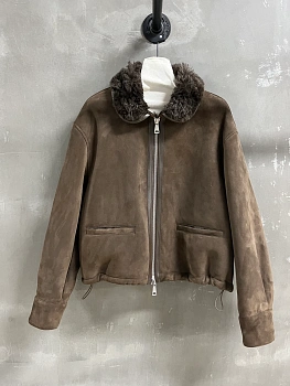 Кожаные Куртки И Дублёнки Женские Miu Miu 784896