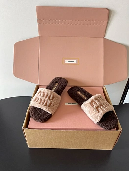 Тапочки Женские Miu Miu 1150734