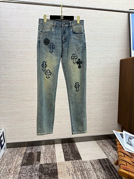 Джинсы Мужские Chrome Hearts 233564