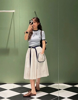 Футболки Женские Prada 12825305