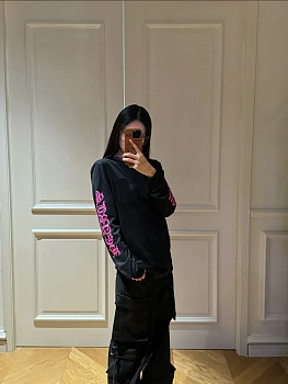 Лонгсливы Мужские Chrome Hearts 11399351