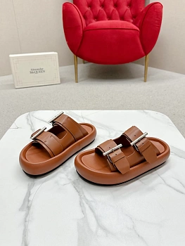 Шлепанцы Женские Alexander Mcqueen 491889