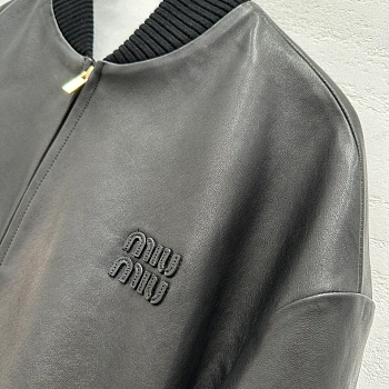 Кожаные Куртки И Дублёнки Женские Miu Miu 11467147