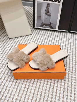 Тапочки Женские Hermes 12859269