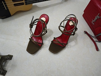 Босоножки Женские Saint Laurent 19306