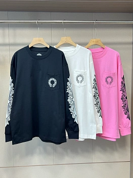 Лонгсливы Женские Chrome Hearts 86366