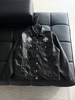 Кожаные Куртки И Дублёнки Женские Chrome Hearts 2238001