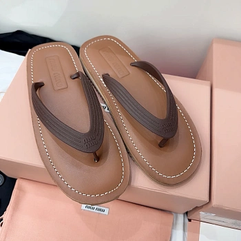 Шлепанцы Женские Miu Miu 12859285