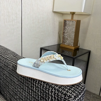 Шлепанцы Женские Chanel 13581879