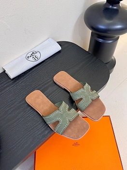 Шлепанцы Женские Hermes 1590926