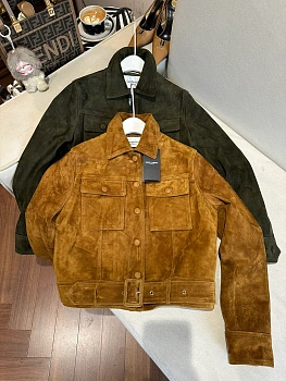 Кожаные Куртки И Дублёнки Женские Saint Laurent 5045574