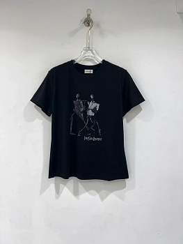 Футболки Женские Saint Laurent 13319720