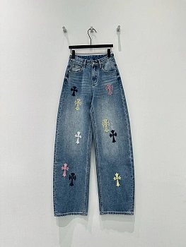 Джинсы Женские Chrome Hearts 10232446