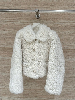 Кожаные Куртки И Дублёнки Женские Celine 1061354