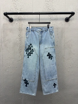 Джинсы Мужские Chrome Hearts 35162