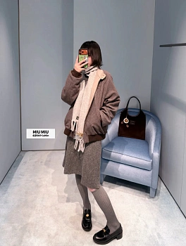 Куртки И Пуховики Женские Miu Miu 1588364