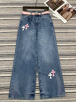 Джинсы Женские Chrome Hearts 5088208