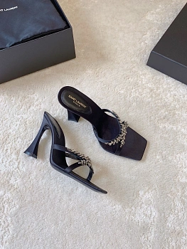 Босоножки Женские Saint Laurent 4348389