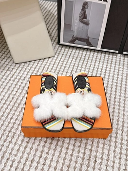 Тапочки Женские Hermes 12859263