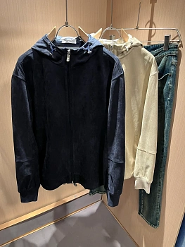 Куртки И Пуховики Мужские Brunello Cucinelli 1082295