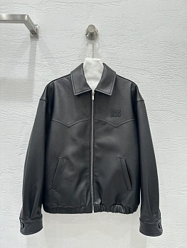 Кожаные Куртки И Дублёнки Женские Miu Miu 11484173