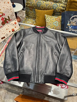 Кожаные Куртки И Дублёнки Мужские Gucci 5235548