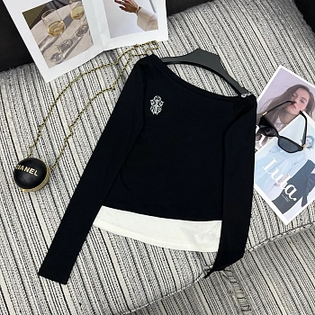 Лонгсливы Женские Chrome Hearts 11172071