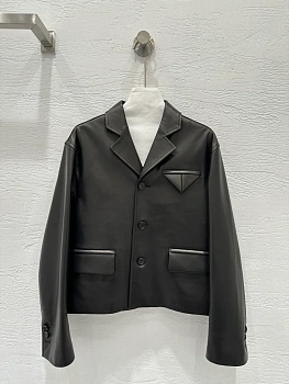 Кожаные Куртки И Дублёнки Женские Bottega Veneta 793833