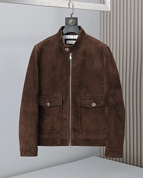 Кожаные Куртки И Дублёнки Мужские Brunello Cucinelli 12501001