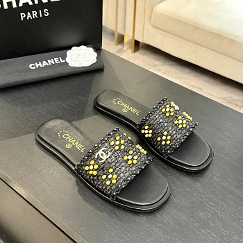 Шлепанцы Женские Chanel 10611363