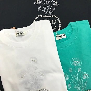 Футболки Женские Miu Miu 9826754