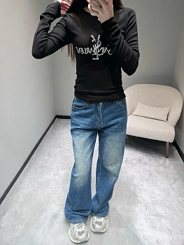 Лонгсливы Женские Saint Laurent 1336719