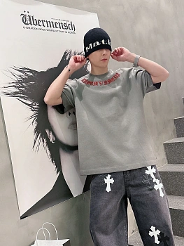 Футболки Мужские Chrome Hearts 787612