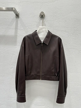 Кожаные Куртки И Дублёнки Женские Saint Laurent 10274119