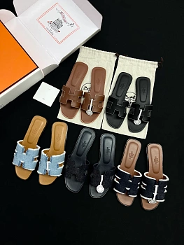 Шлепанцы Женские Hermes 7395145