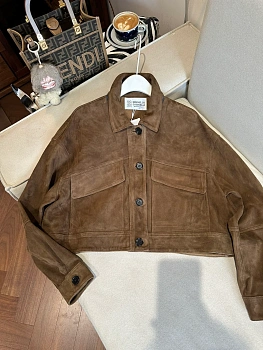 Кожаные Куртки И Дублёнки Женские Brunello Cucinelli 10867312