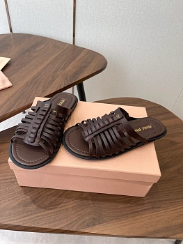 Шлепанцы Женские Miu Miu 12240269