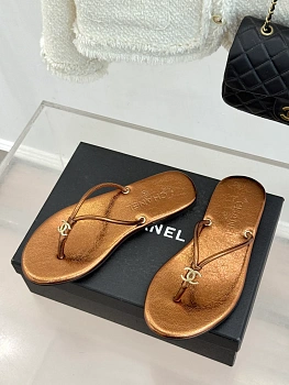 Шлепанцы Женские Chanel 11646709