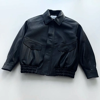Кожаные Куртки И Дублёнки Женские Saint Laurent 1816341